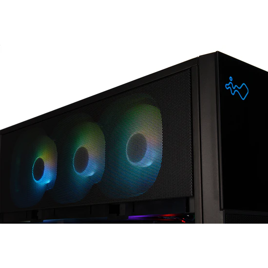 Datoru korpuss InWin 515 RGB Black (IW-CS-515BLK-1AL120) - foto 4