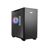 Datoru korpuss InWin A5 RGB Black (IW-CS-A5BLK-1AM120S)