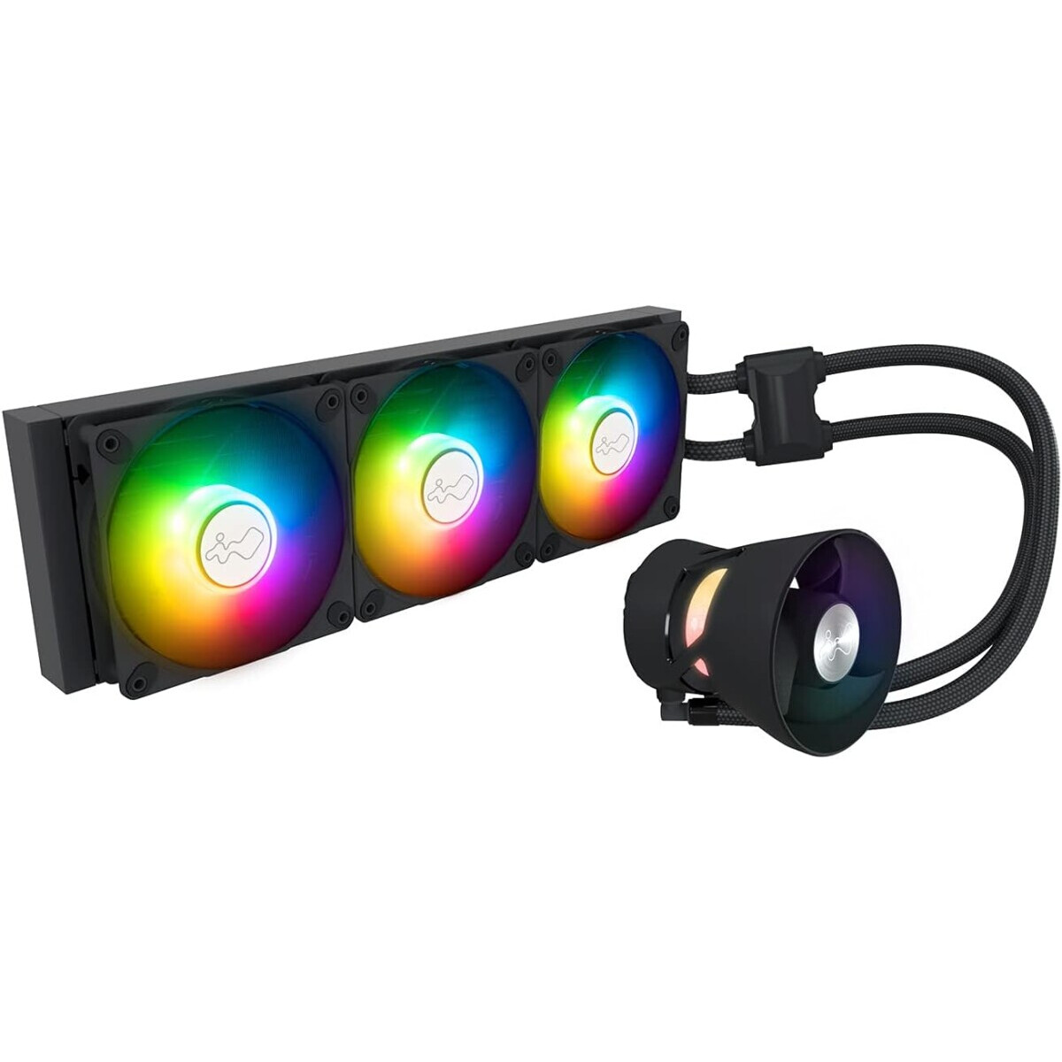 Procesoru dzesētājs InWin BR RGB 360mm Black (IW-LC-BR36)