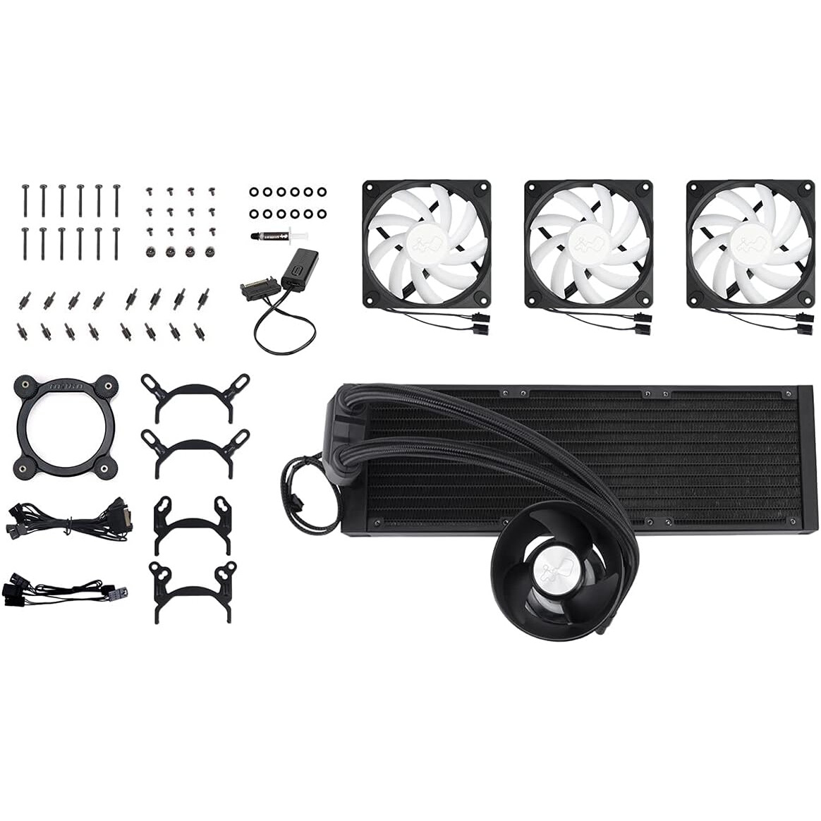 Procesoru dzesētājs InWin BR RGB 360mm Black (IW-LC-BR36) - foto 4