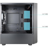 Datoru korpuss TooQ Seizure TQGCC901-B RGB (TQGCC901-B)