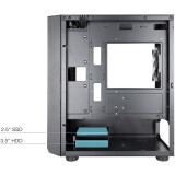 Datoru korpuss TooQ Seizure TQGCC901-B RGB (TQGCC901-B)