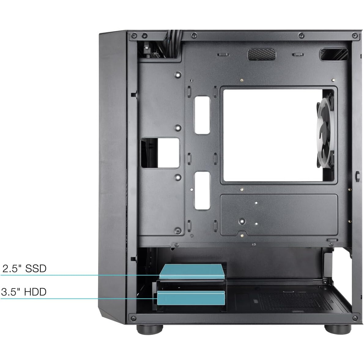 Datoru korpuss TooQ Seizure TQGCC901-B RGB (TQGCC901-B) - foto 3