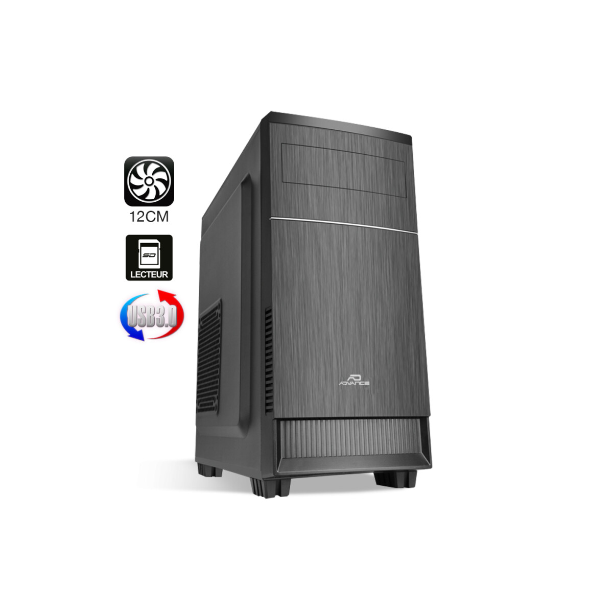 Datoru korpuss Advance Impulse (6613B30) - foto 4