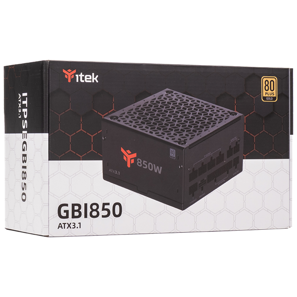 Barošanas bloks iTek GBI 850W Black (ITPSEGBI850) - foto 3