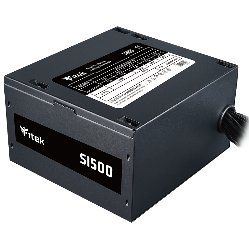 Barošanas bloks iTek SI 500W Black ( ITPSESI500) - foto 2