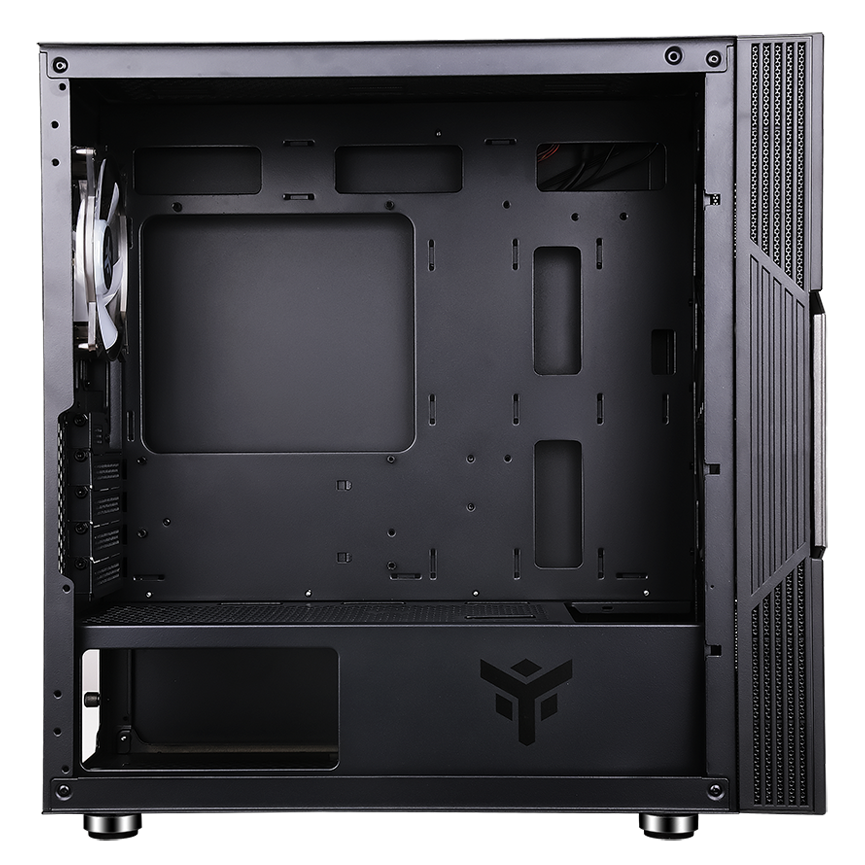 Datoru korpuss iTek Vortex RGB Black (ITGCACOLVB) - foto 4