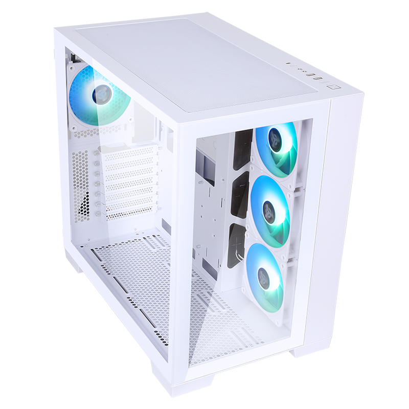 Datoru korpuss iTek Dark Cave Aku RGB (ITGCADCAKW) - foto 3