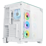 Datoru korpuss iTek Dark Cave Pano RGB White (ITGCADCPAW)