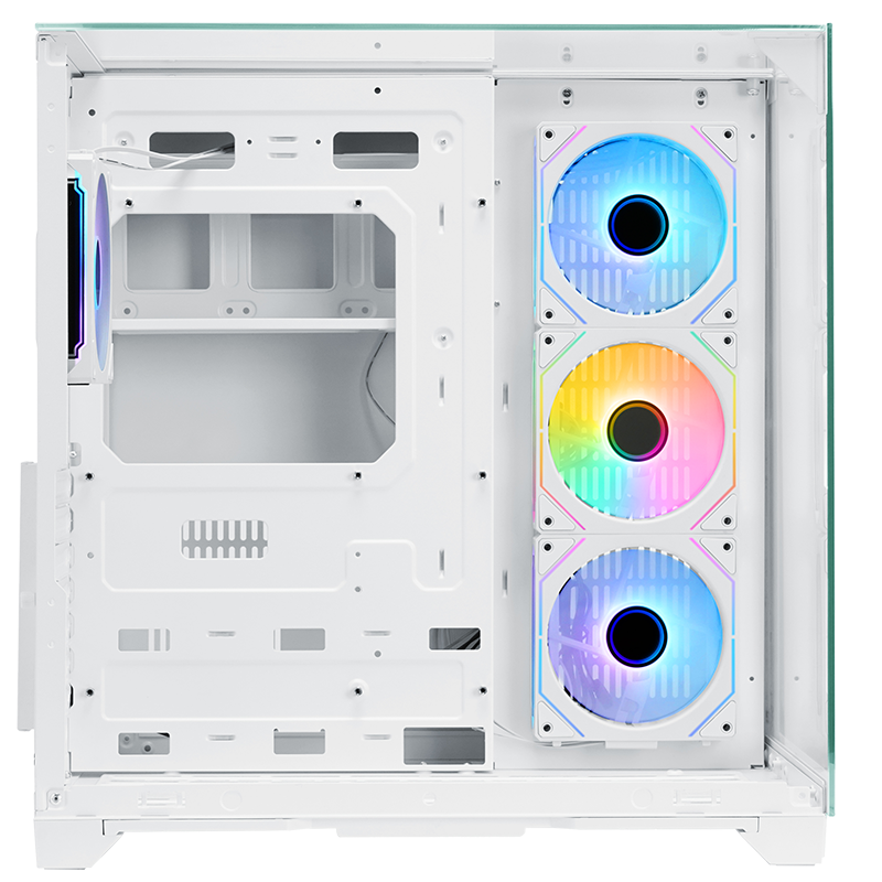 Datoru korpuss iTek Dark Cave Pano RGB White (ITGCADCPAW) - foto 3