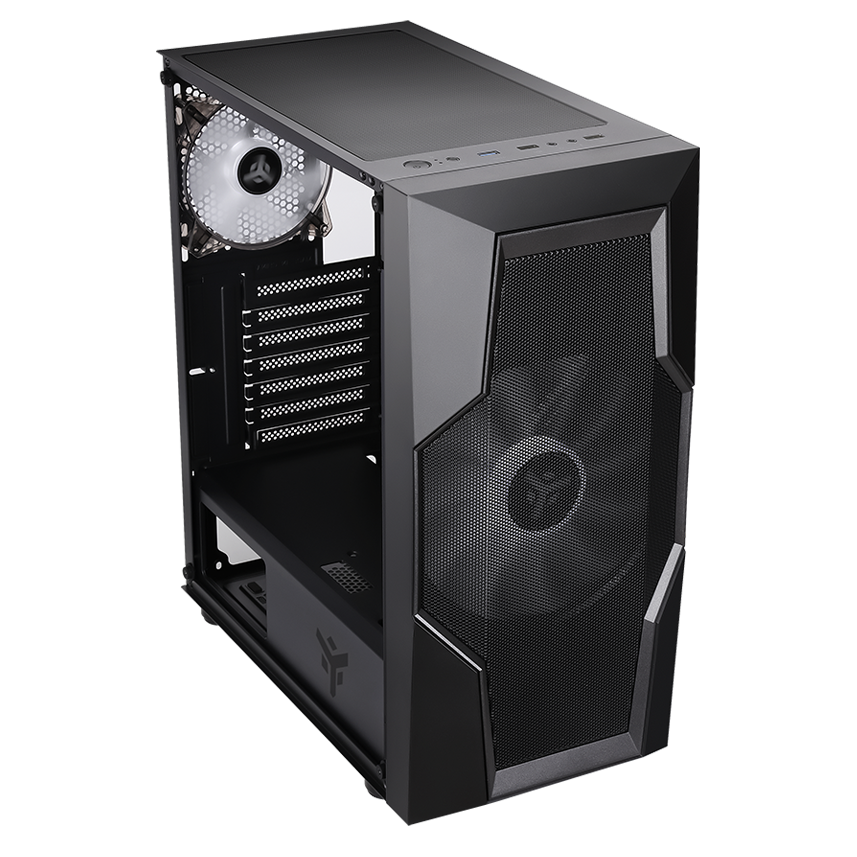 Datoru korpuss iTek Oxygene RGB Black (ITGCAOXYGB) -  ITGCAOXYGB - foto 3