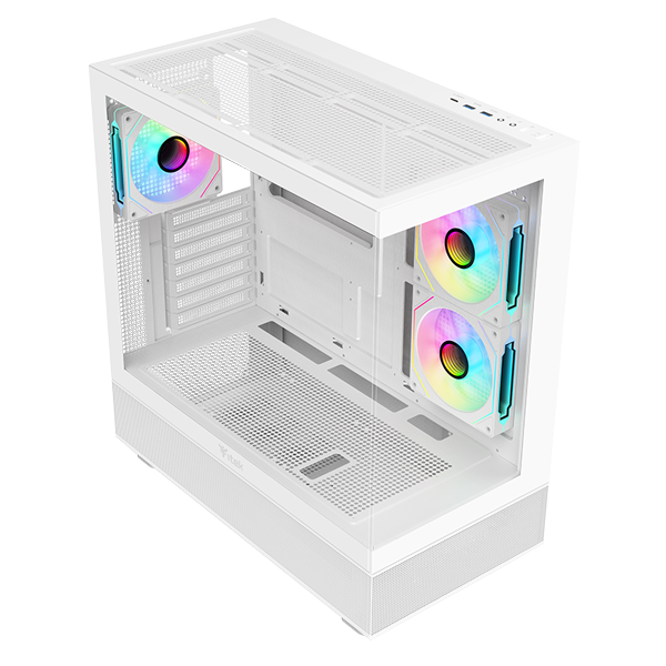 Datoru korpuss iTek Showbui 42 RGB White (ITGCASB42W) - foto 2