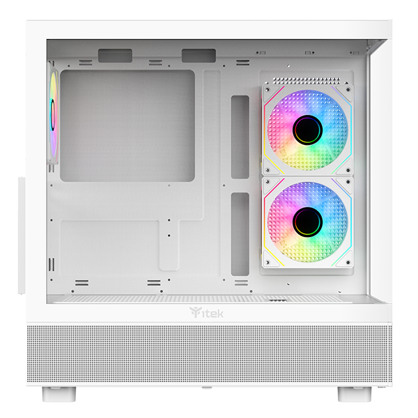 Datoru korpuss iTek Showbui 42 RGB White (ITGCASB42W) - foto 4