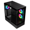 Datoru korpuss iTek Showbui 42 RGB Black  (ITGCASB42B)