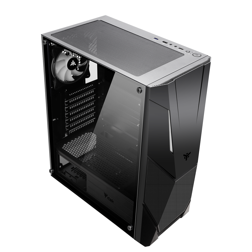 Datoru korpuss iTek Spacirc VO RGB (ITGCASCVO) - foto 3
