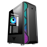 Datoru korpuss iTek Vertibra X210 RGB Black (ITGCAVX210)