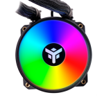 Ūdens dzesētājs iTek Evoliq Rainbow RGB 240mm Black (ITLCEVOR240)