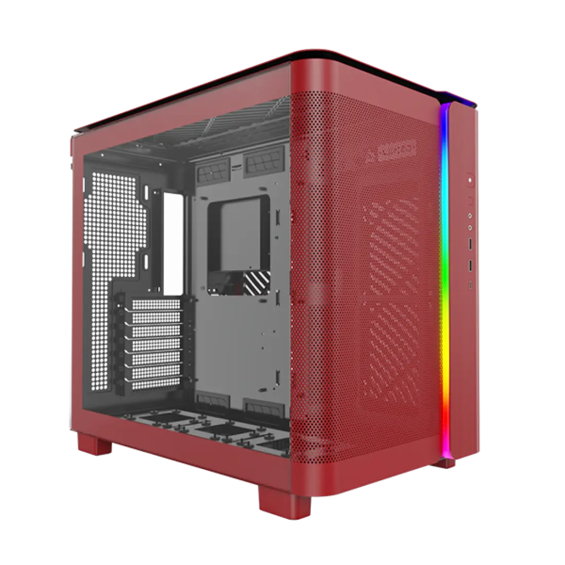 Datoru korpuss Montech King 95 RGB Red (KING95R) - foto 2