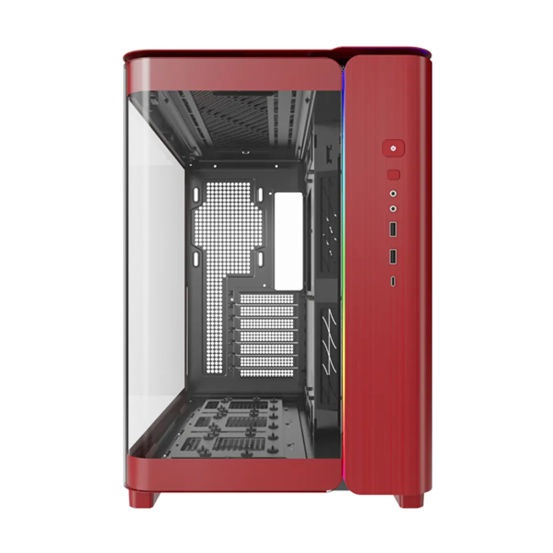 Datoru korpuss Montech King 95 RGB Red (KING95R) - foto 4