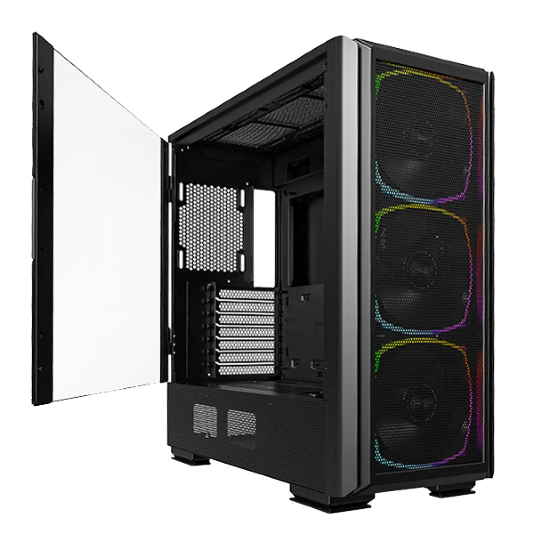 Datoru korpuss Montech Sky Two GX RGB Black - SKY TWO GX (B) - foto 2