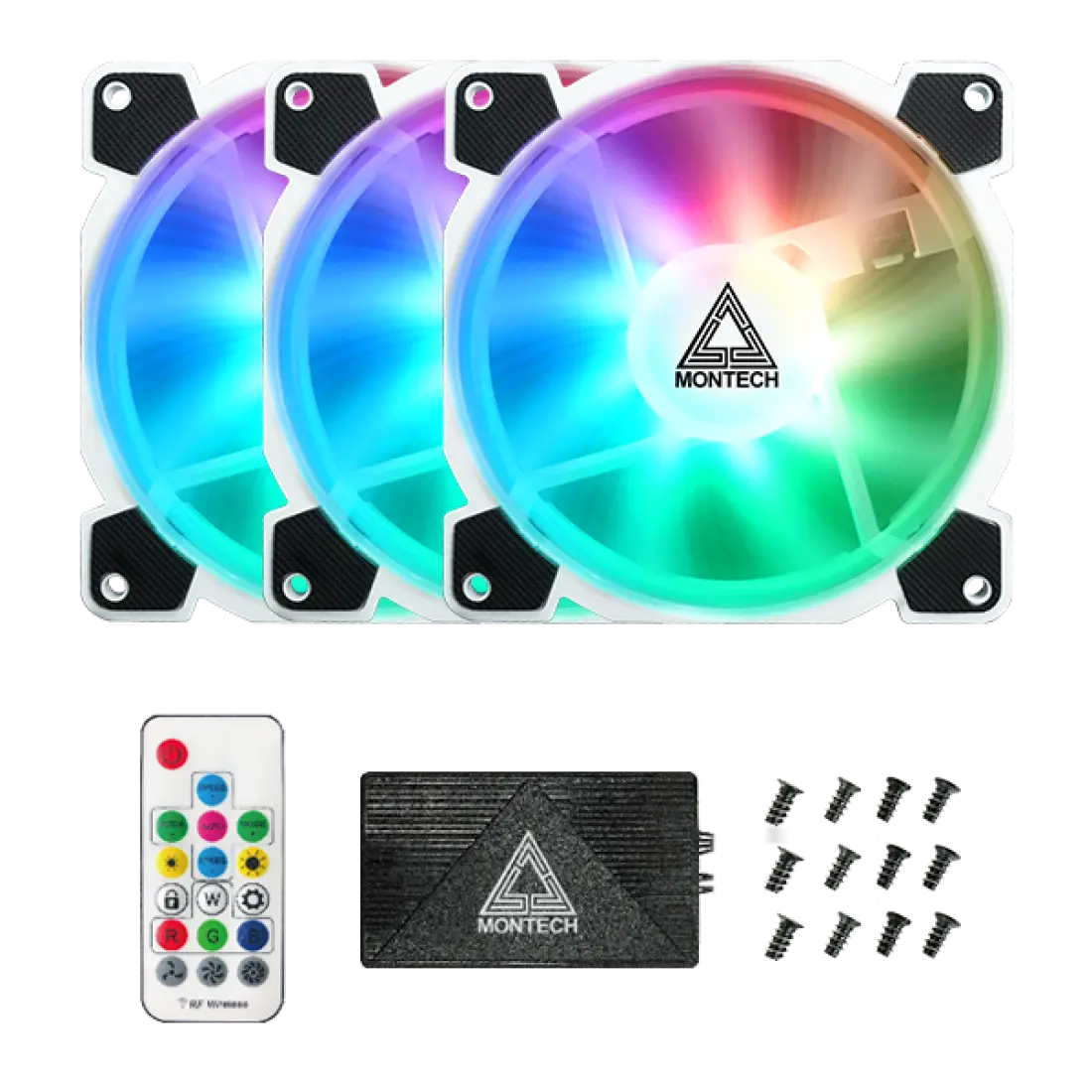 Korpusa dzesētājs Montech Z3 Pro RGB 120mm (Z3 PRO PWM (3IN1) ARGB) - foto 4
