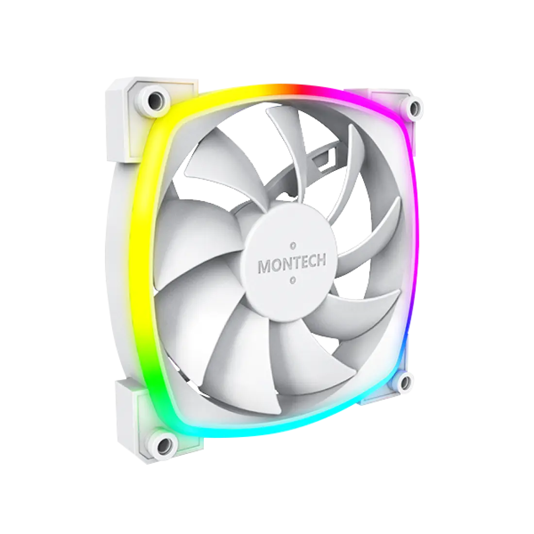 Korpusa dzesētājs Montech AX120 PWM White (AX120PWMWHITE)