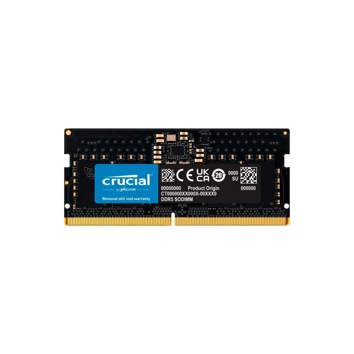 Mémoire vive CRUCIAL 16GB DDR5 5600MHz (CT16G56C46S5)