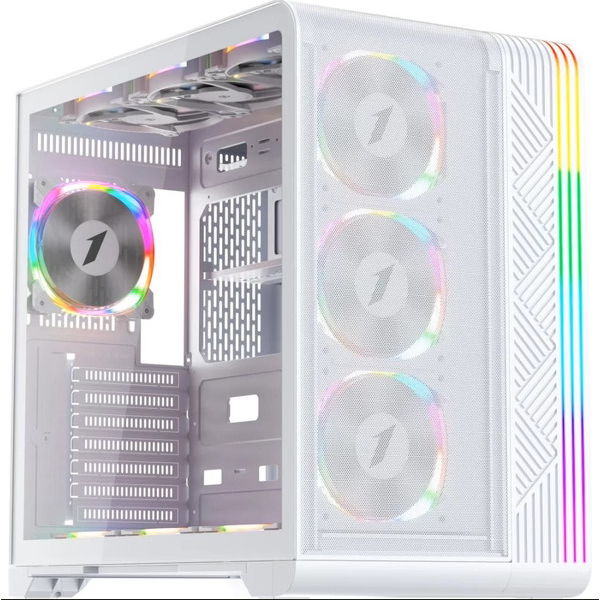 Datoru korpuss 1stPlayer White (VT7-WH-4FS7-W)