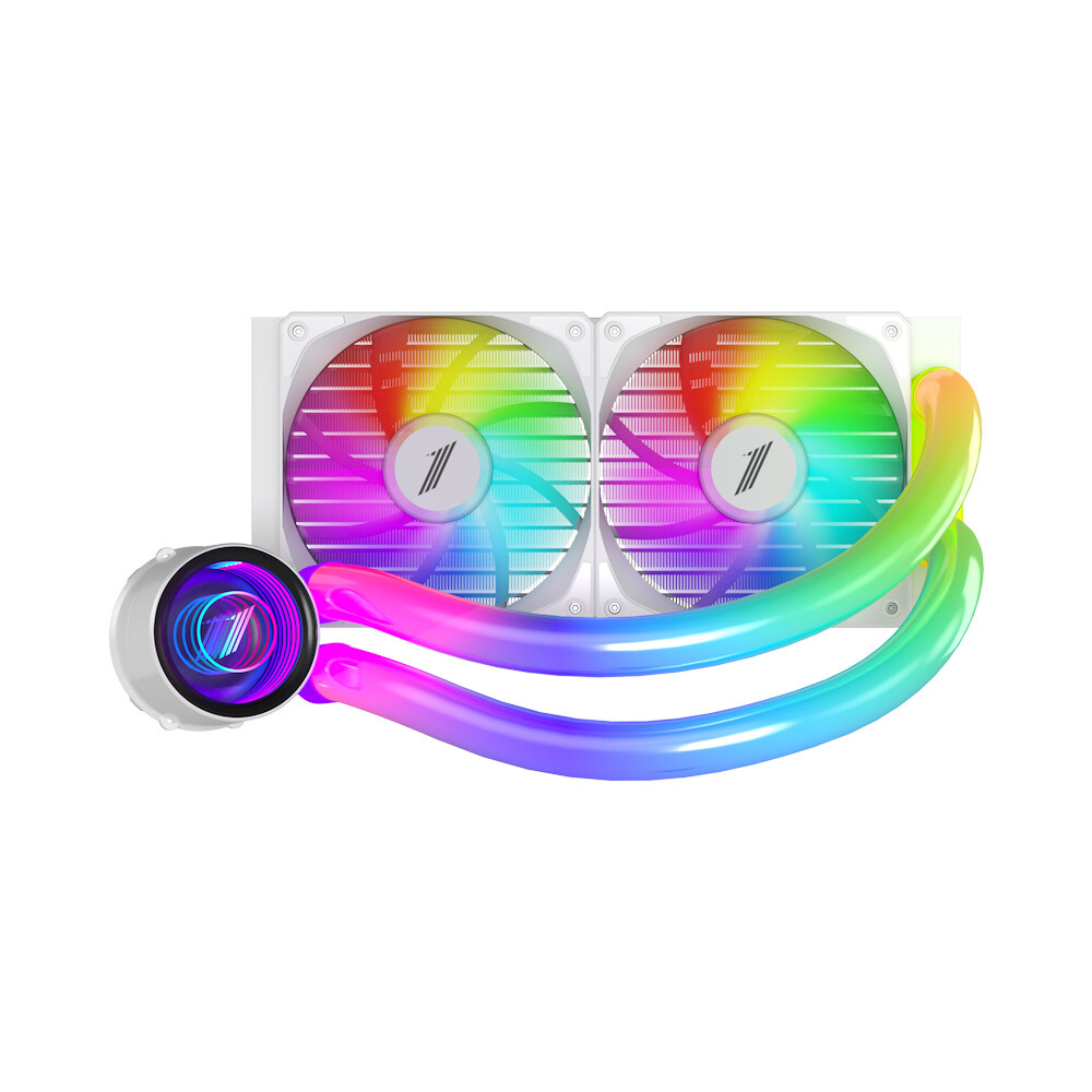 Procesoru dzesētājs 1stPlayer White  240mm (DF1202512SEMN)