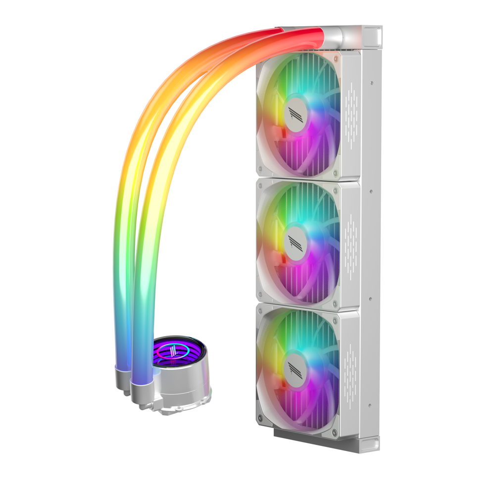 Procesoru dzesētājs 1stPlayer White  360mm (DF1202512SEMN) - foto 5