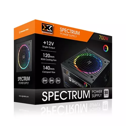 Barošanas bloks Xigmatek Spectrum Black (EN44917-EU) - foto 4