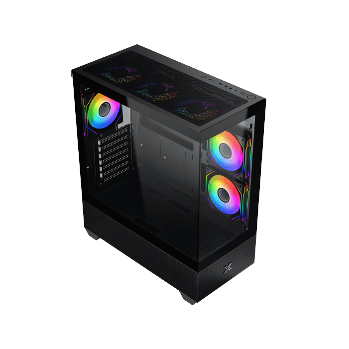 Datoru korpuss Xigmatek Alphard Black (EN43802) - foto 6