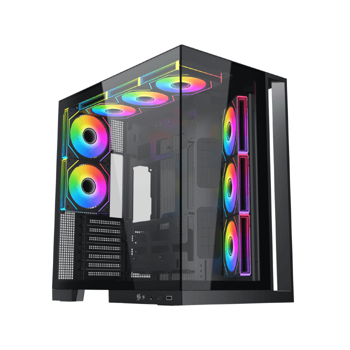 Datoru korpuss Xigmatek Aqua 7 Black (EN49026)