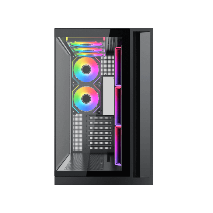 Datoru korpuss Xigmatek Aqua 7 Black (EN49026) - foto 2