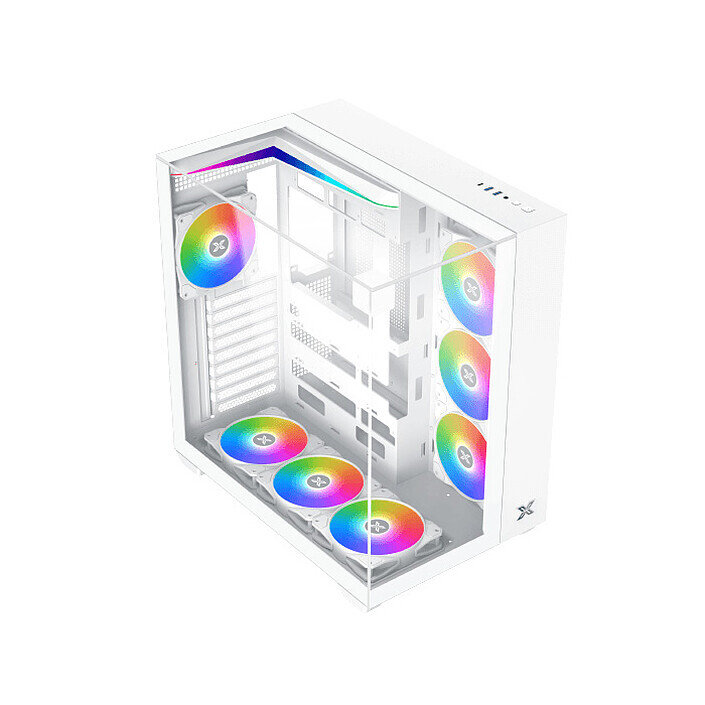 Datoru korpuss Xigmatek Aqua V White (EN45813) - foto 5