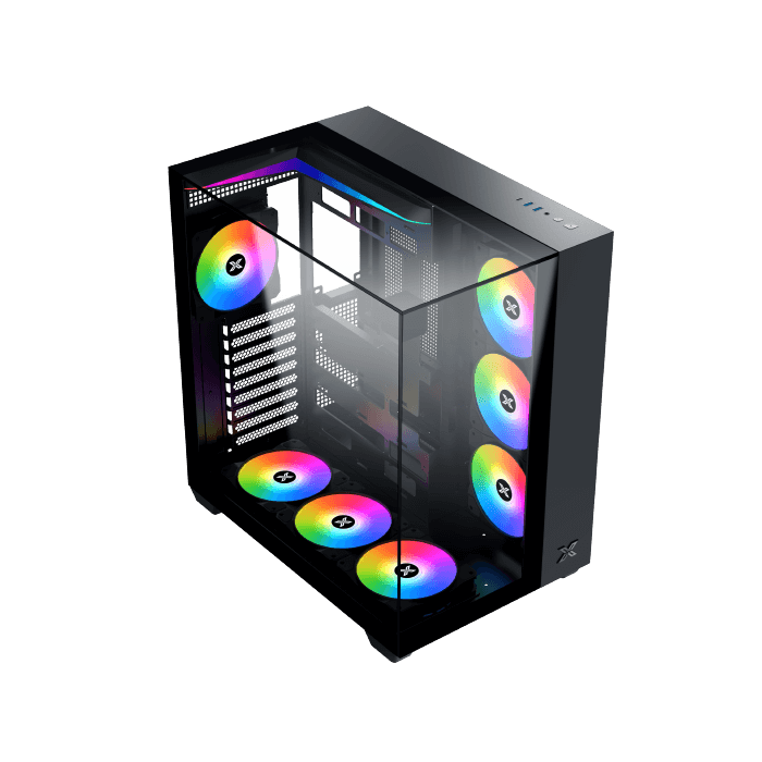 Datoru korpuss Xigmatek Aqua V Black (EN45806) - foto 5