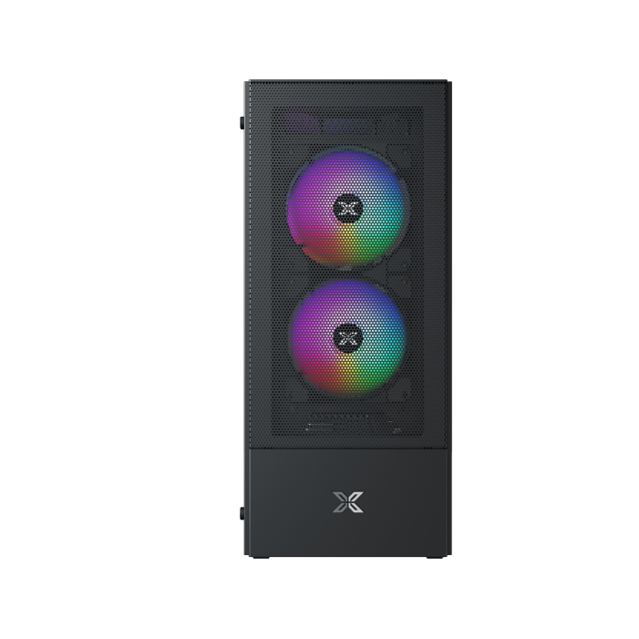 Datoru korpuss Xigmatek Hero II Air Black (EN41655) - foto 2