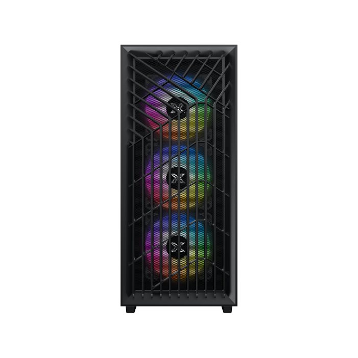 Datoru korpuss Xigmatek Lux G Black (EN48687) - foto 2