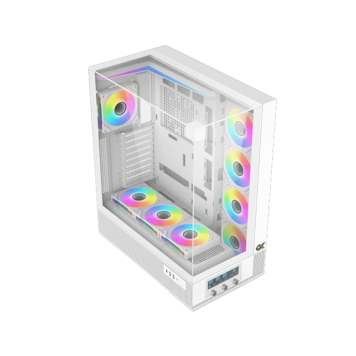 Datoru korpuss Xigmatek Vision White (EN45219) - foto 4