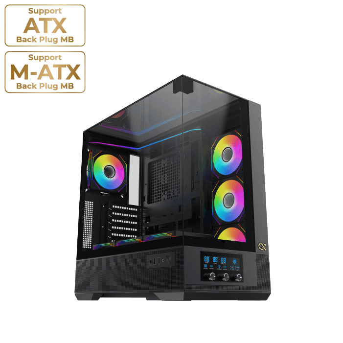 Datoru korpuss Xigmatek Vision Black (EN45196)