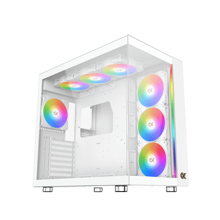 Datoru korpuss Xigmatek Aqua Ultra Air White (EN44472)