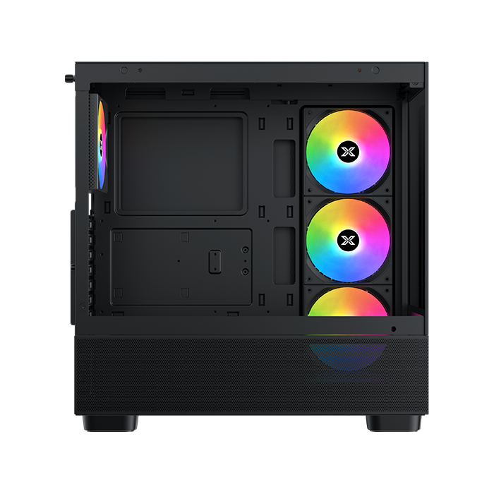 Datoru korpuss Xigmatek Endorphin Air V2 Black (EN41822) - foto 3