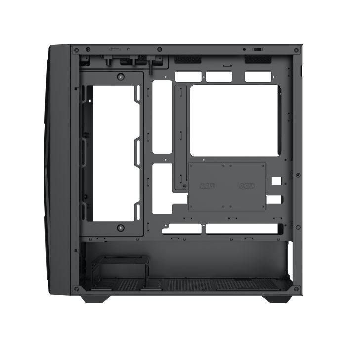 Datoru korpuss Xigmatek Hyperion Black (EN46827) - foto 6