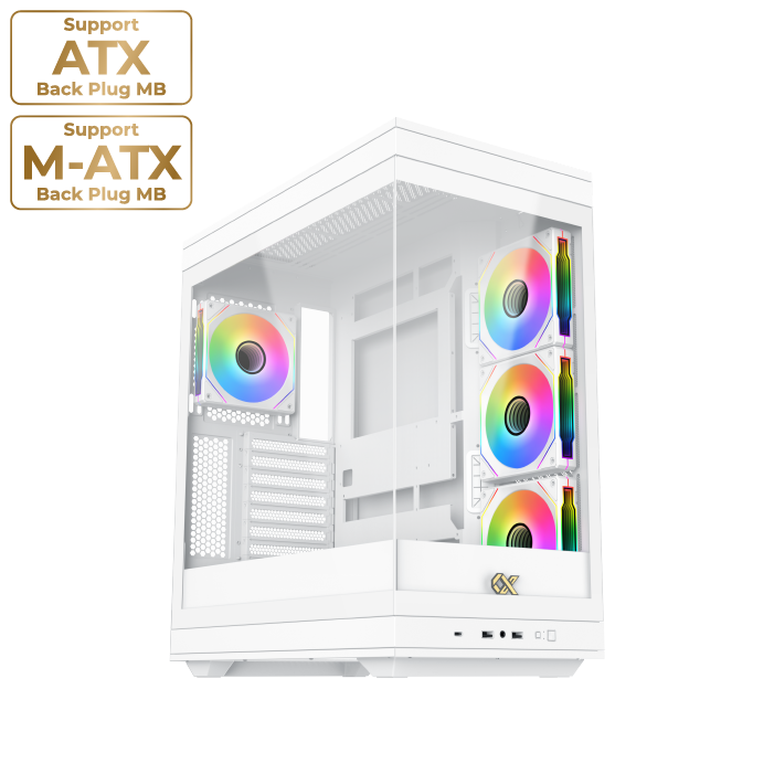 Datoru korpuss Xigmatek Meta White (EN45073)