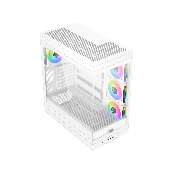 Datoru korpuss Xigmatek Meta White (EN45073) - foto 7