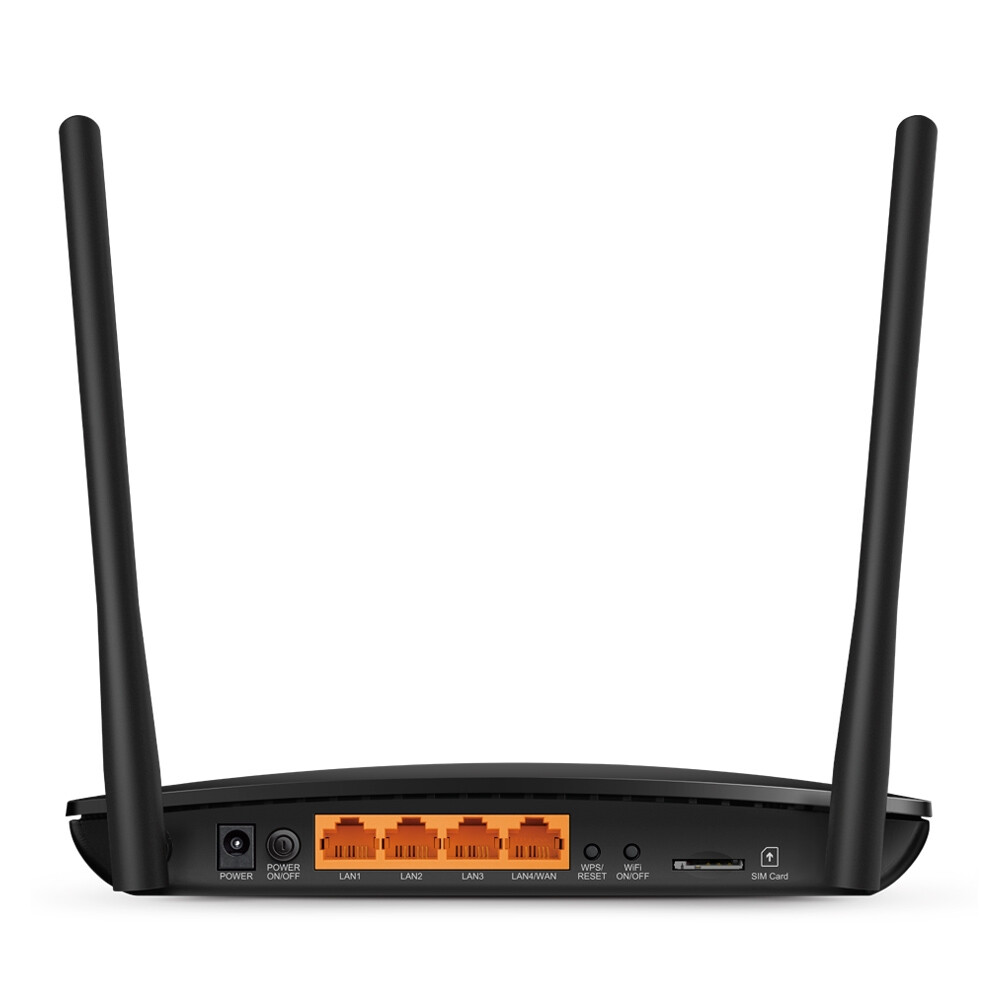 Wi-Fi rūteris (maršrutētājs) TP-Link Archer MR200 Black - foto 2