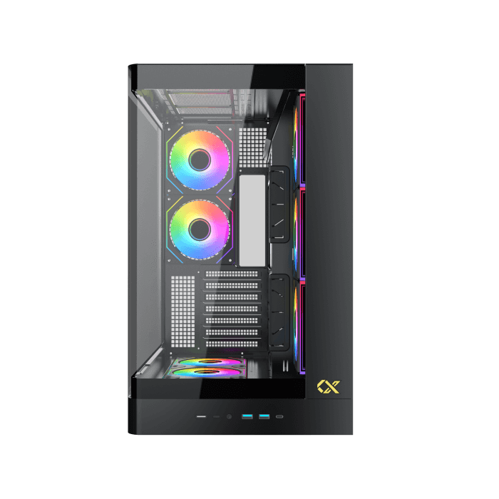 Datoru korpuss Xigmatek Pano II Air Black (EN48517) - foto 2