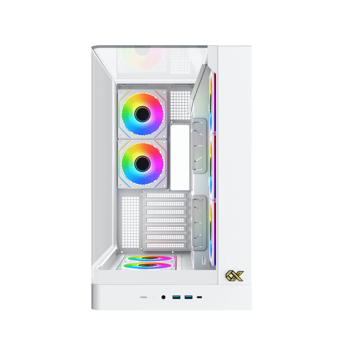 Datoru korpuss Xigmatek Pano II White (EN48425) - foto 2