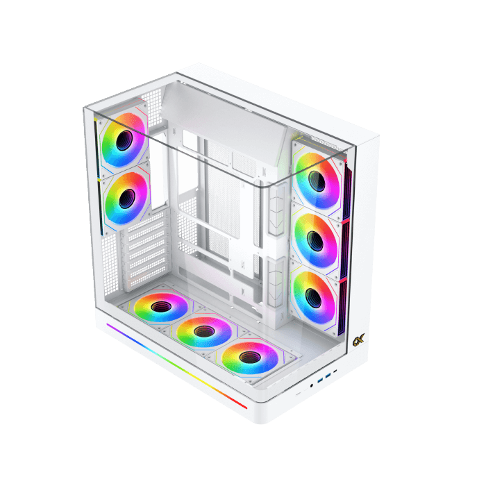 Datoru korpuss Xigmatek Pano II White (EN48425) - foto 7