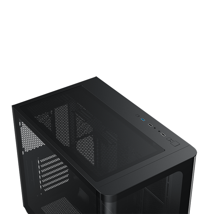 Datoru korpuss Xigmatek Pano Black (EN44069 / EN44250) - foto 7